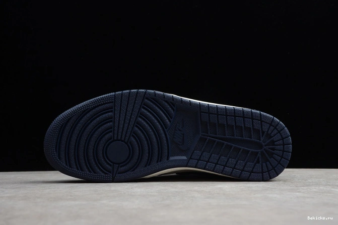 Reps BK obsidian 1 air university jordan blue 555088-140 1109